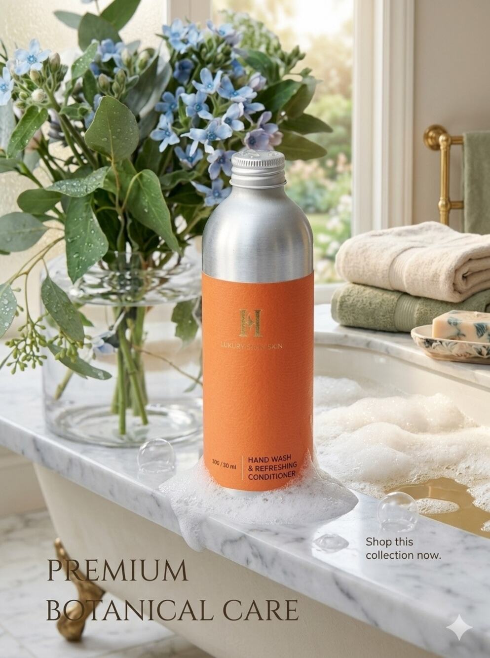 True Botanicals Body Love Day Dream Bubble Bath 296 mL - NEW in Box
